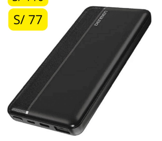 Cargador Portatil Denmen de 10000 A