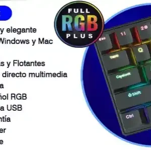 TECLADO RGB MECANICO PC03